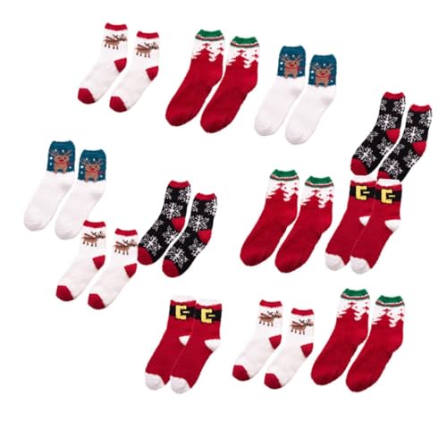 Medias de Navidad en pack de doce pares para obsequios y detalles festivos