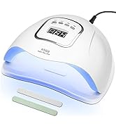 CICK UV LED Nail Lamp, 150W UV Light for Nails with 4 Timers for Gel Nail Polish, Faster Nail Dry...