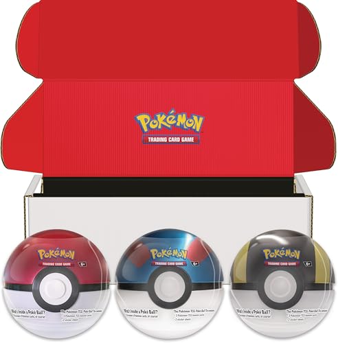 Pokémon TCG: Poké Ball Tin Bundle - Poké Ball, Great Ball & Ultra Ball