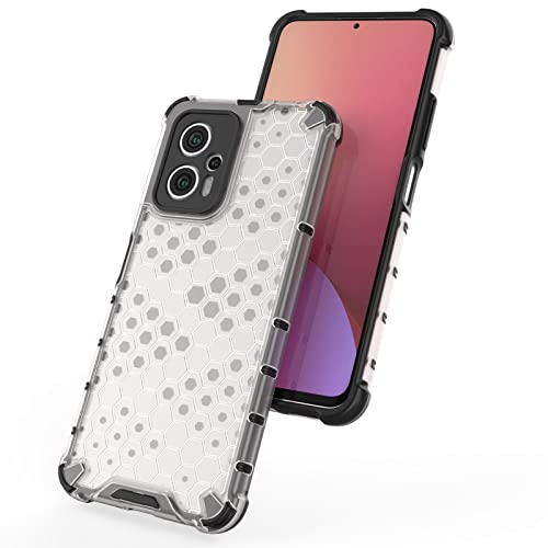 Image of Glasgow Back Case Cover Designed for Mi Redmi K50i 5G - Transparent