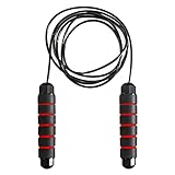 Springseil kugelgelagert AsVIVA JR1, verhedderungsfrei, ideal zum Springen, verstellbares Springseil für Zuhause, Fitness-Studio, geeignet für Ausdauer,- Krafttraining und Geschwindigkeitstraining