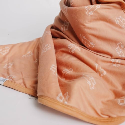 Image of Copper Pearl Premium Knit Hooded Bath Towel Cooper