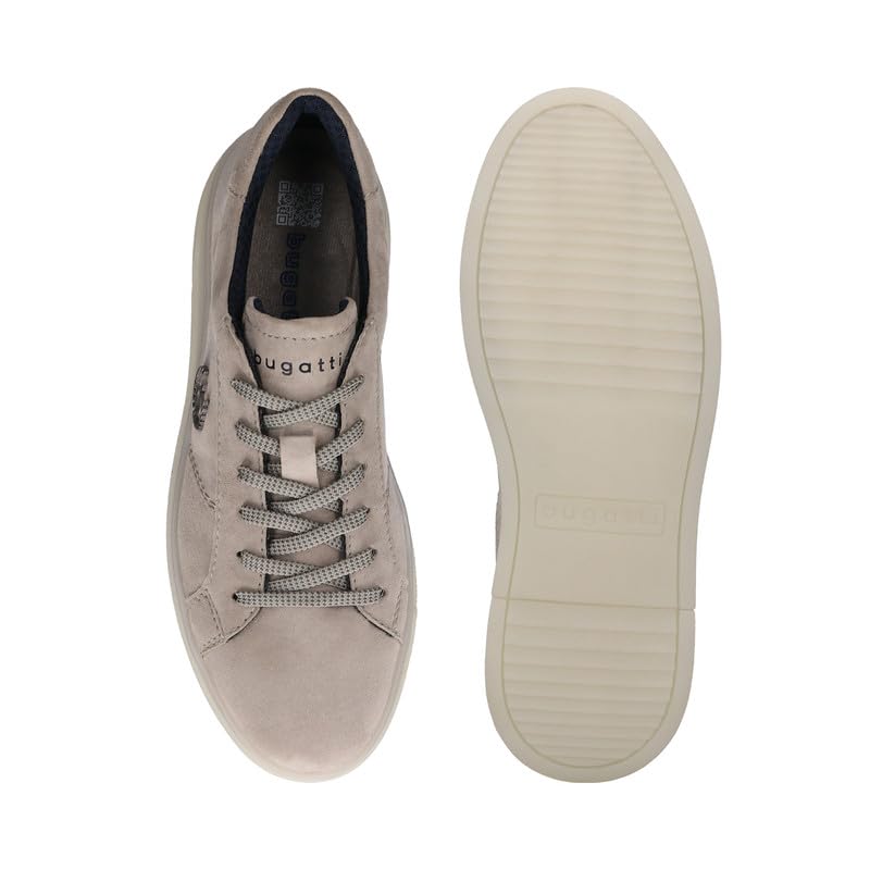 Image of bugatti Franc Suede Leather Mens Mid Top Sneakers