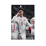 ZGHQHCDRH James Rodriguez?Poster mural moderne textur� sur toile pour salon, pi�ce ma�tresse pour la d�coration de votre maison, bureau, style sans cadre, 50 x 75 cm