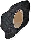 AERZETIX -C52203 - Caja de subwoofer vacía 200mm MDF - 8l - con compatibilidad específica - Carcasa de subwoofer de Altavoz - ala Trasera Derecha - Negro - para Coche/Maletero