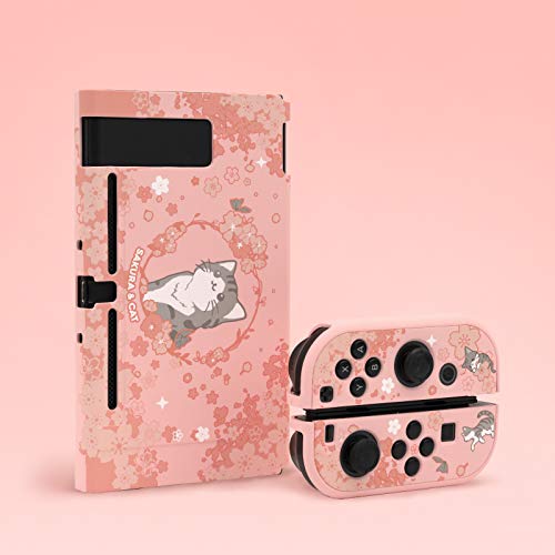 Geekshare Capa Protetora Capa Fina Compatível Com Nintendo Switch E Joy Con - Absorção De Choque E A