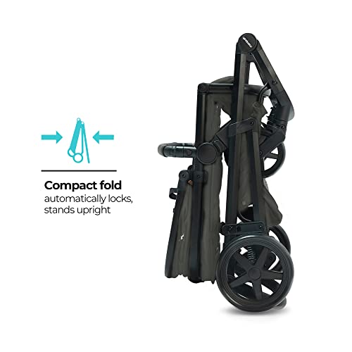 image for Mompush Meteor 2 Baby Stroller 2-in-1 with Bassinet Mode, Compatible w