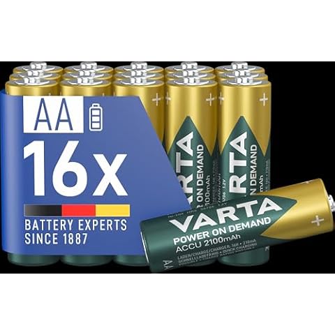 Piles rechargeables VARTA AA 2100 mAh Cover