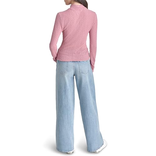 DKNY Women's Long Sleeve Soft Trendy Top4