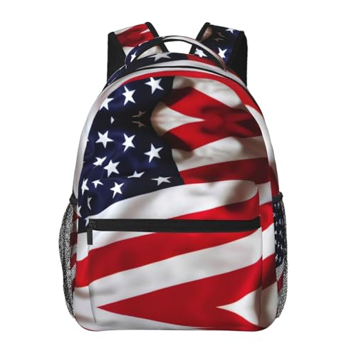 Sac à dos léger drapeau américain OdDdot parfait pour vos sorties urbaines et voyages légers