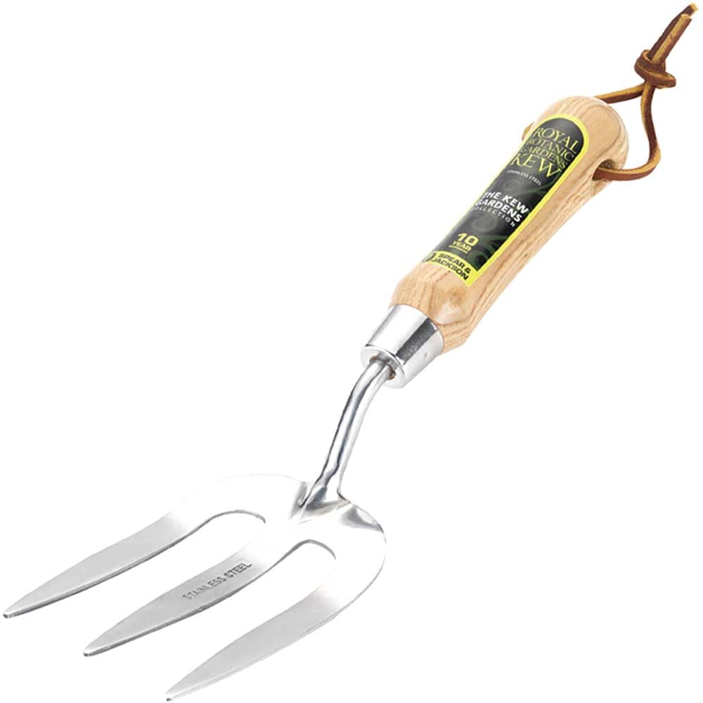 Spear & Jackson 3060KEW Kew Gardens Kollektion Neverbend Edelstahl-Blumengabel