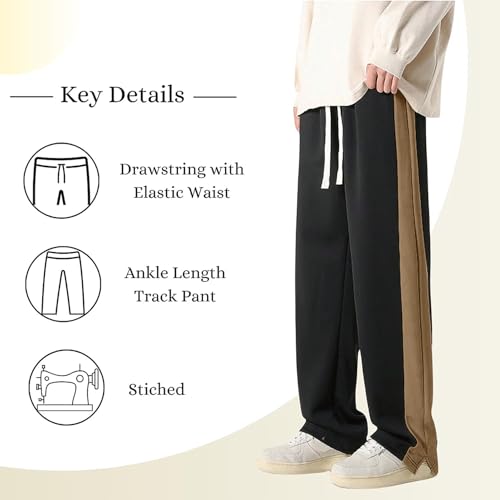 Image of Mehrang Loose Fit Track Pant for Men | Trouser Pant for Men | Track Pant for Men Loose Fit | Baggy Track Pant for Men | Track Pant Men | Men Stylish Track Pant