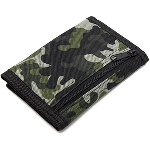 Cartera de Camuflaje RFID con Trifold Cover