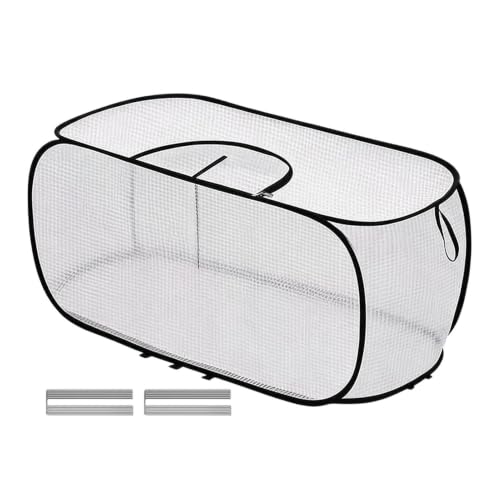 Cubierta malla para plantas transpirable y lavable para bancal elevado