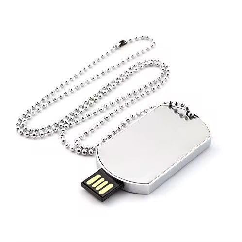 Dog Tag Metal USB Flash Drive 16GB, Army Style Fancy Pendrive, Novelty USB 2.0 Pen Drive, Durable Metal Body, Gifting USB for Men & Women, Up to 12MB/s-image-29