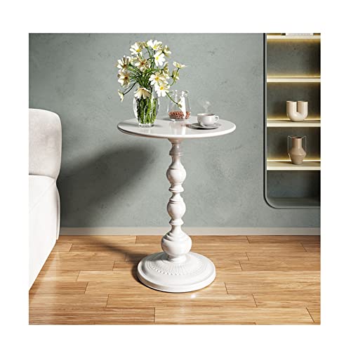 Mesa Auxiliar, Mesas Auxiliares De Sofá Mesa Auxiliar Redonda Sofá De Pie Lateral De Metal Pequeña Mesa De Centro Sala De Estar Decoración De Oficina Mesa Auxiliar Retro Dormitorio