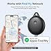 Smart Tags-4 Pack, Smart Bluetooth Tracker Work with Apple Find My, Key Finders and Find My Tracker, Game Changer Waterproof Smart Tag with Key Ring Tracker Tag for Keys/Luggage/Wallet etc