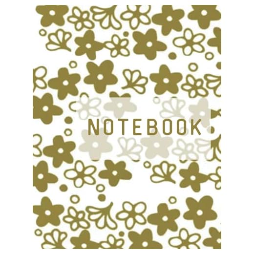 Notebook: Vintage Pyrex inspired. High quality paper (Notebook) – Paperback Cover - 8.5 x 11 inches (Letter size) - 100 pages