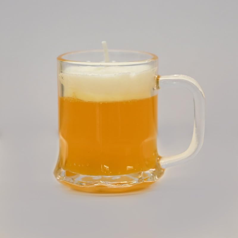 Beer Candle Pack of 1 | Fun Novelty with Fresh Brew Aroma | Long-Lasting Premium Wax Candle for Home Decor & Gifting | Burn Time 18-24 Hours-image-47