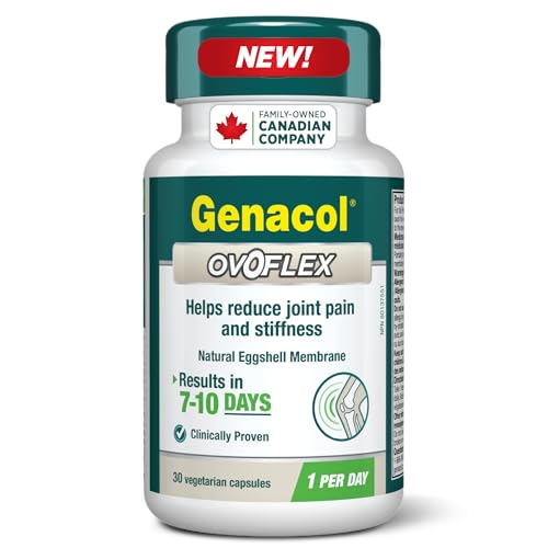 Genacol Ovoflex Natural Eggshell Membrane Joint Supplement 30-Day Supply