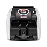 Contador de billetes compatible con euros y dólares estadounidenses. compatible múltiples divisas. Máquina contadora dinero en efectivo Alta eficiencia