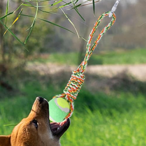 Generico Interaktives Quittio-Spielzeug – Springseil für Hunde, Muskelaufbau | Ziehseil für kleine Hunde im Innen- und Außenbereich