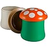 Hutzler BPA free plastic Mushroom Saver, Brown