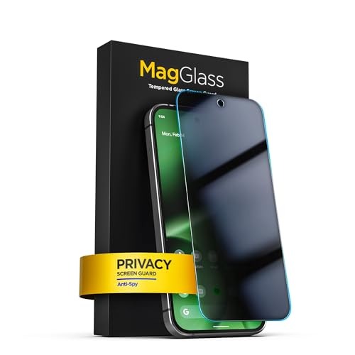 magglass for Google Pixel 10 Pro XL Privacy Screen Protector (6.8) Anti Spy Tempered Glass with Easy Applicator