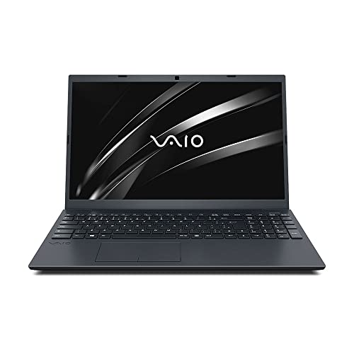 Notebook Vaio FE15 15.6 FHD i7-10510U 8GB SSD 512GB Linux Debian 10 Chumbo Escuro - VJFE52F11X-B1921H