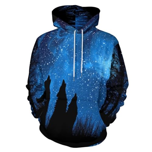 Sweat à capuche loup connectez votre style à la nature sauvage