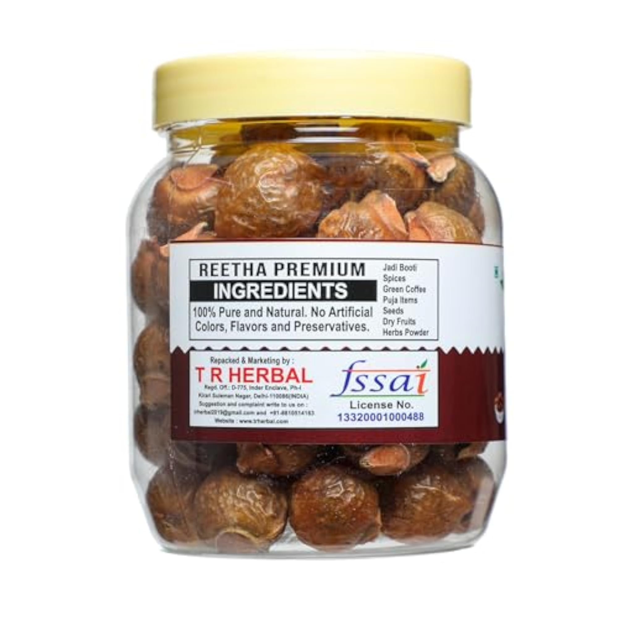 Dried Reetha (Soapnuts), Natural Herbal Supplement