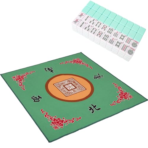 Mahjong Mat, tapete antideslizante para mesa 80 cm miniatura 1