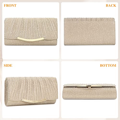 Ubaymax Evening Bag Clutch Purses For Women Lady Girl Handbags Crossbody Bag Wedding Bag For Prom Cocktail Party Wedding Engagement thumb #5