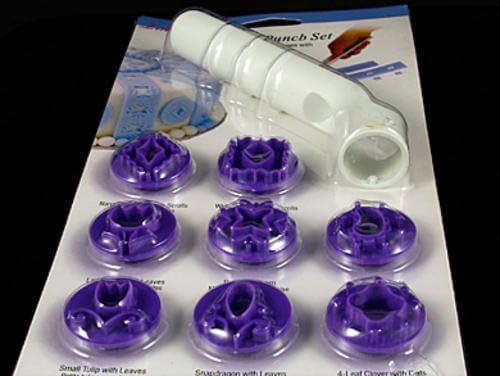 AntDau71® UDG22 Set of 8 Interchangeable Stamps for Sugar Paste Fondant and Biscuits - Image 4
