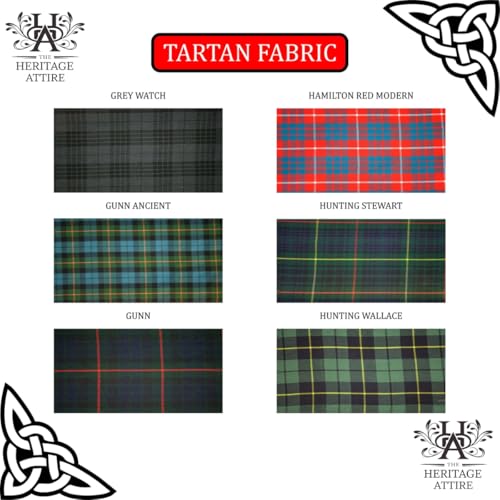 21 Pcs | Scottish Prince Charlie Jacket, Vest and Kilt Outfit Ultimate Set | Men's Wedding Outfit4