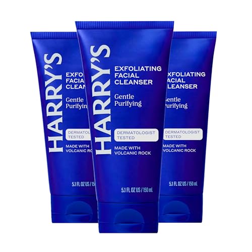 Harry's Exfoliating Face Wash for Men, Gentle Facial Skin Care Pr...