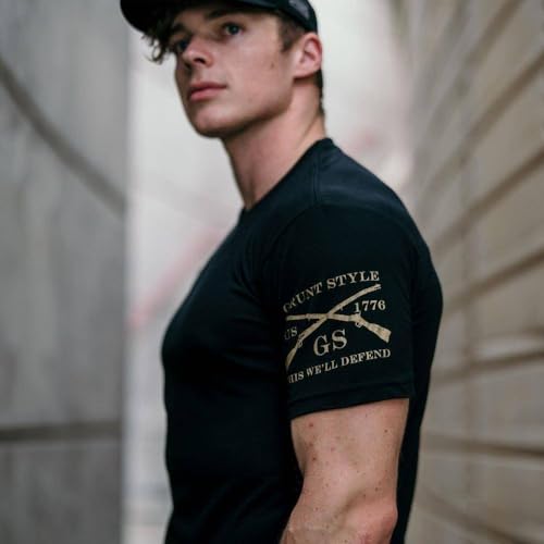 Image of Grunt Style Basic Crew Pack - USA, American Graphic Tee, Patriotic, Everyday, T-Shirts for Men Pack