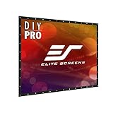 Elite Screens DIY PRO, Indoor Outdoor Portable Projector screen PVC 193-inch 4:3, 8K 4K Ultra HD 3D Movie Theater Cinema 193' Projection Screen with Grommets, Roll-Up Hang Anywhere, DIY193V1