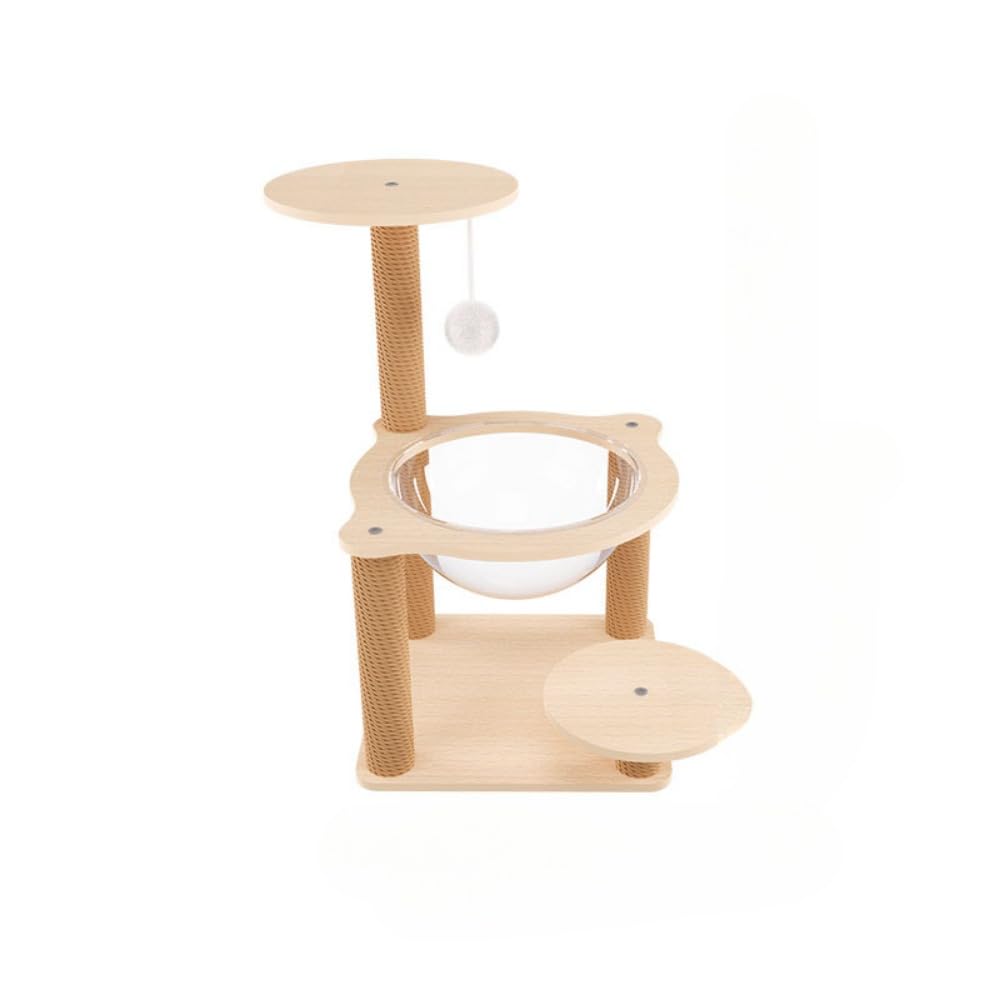 キャットタワー 木製 スリム 宇宙船 据え置き 厚さを増した板材 キャットハウス Amazon | キャットタワー 木製 スリム 宇宙船 据え置き 厚さを増した