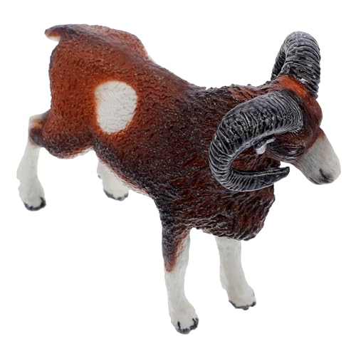 Statuette di mufloni giocattolo: perfette per in miniatura, decorazioni per la casa, piccoli vasi di fiori o qualsiasi altro posto che desideri decorare, statua decorativa di muflone