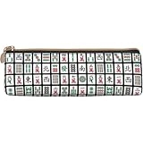 麻雀 マージャン 役満 お正月 新春 麻雀牌 アニメ レザー 三角ペンケース 軽量 鉛筆ボックス 子ども 大容量 筆箱 収納ボックス 文房具ポーチ ペンポーチ 学生 通勤通学 多機能ポーチ 学校 人気 プレゼント