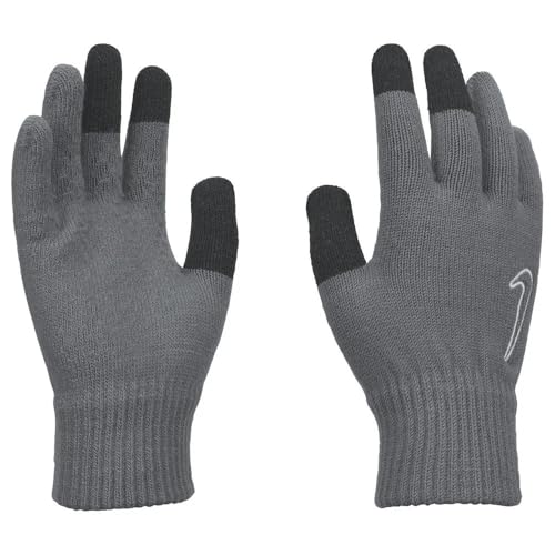 Nike Childrens/Kids 2024 Knitted Gloves (S, M) (Gray)