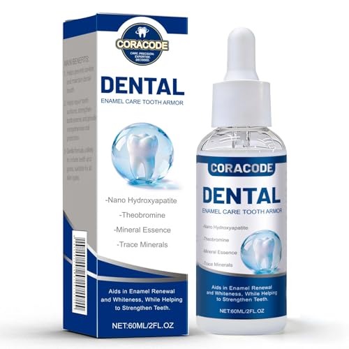 CORACODE Tooth Armor Liquid | Enamel Care Drops to Support Stronger Teeth & Soothe Sensitivity | Daily Oral Care Routine | 60 ml (1)