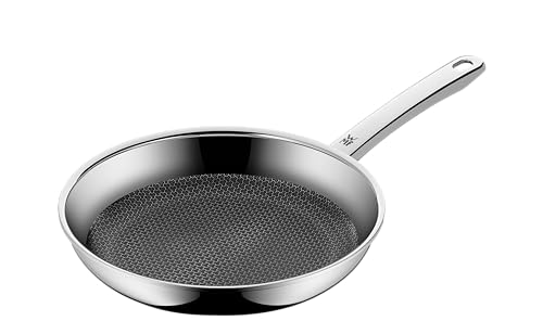 WMF Profi Resist Sartén, Antiadherente recubierta, Acero Cromado, 24 cm