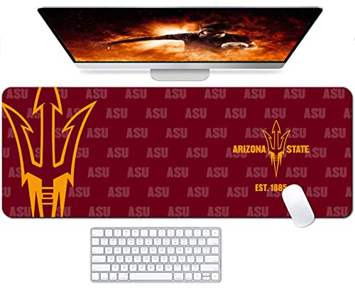 Large Gaming Extended Mouse Pad,Red Design Sports Mouse Pads for ...