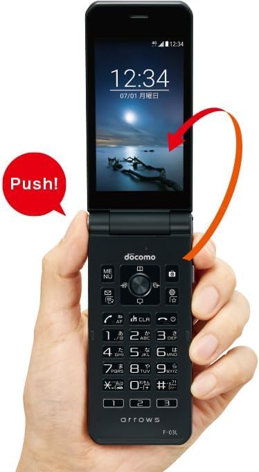 富士通arrows ケータイ F-03L ブラック Amazon | 【整備済み品】 富士通 arrows ケータイ F-03L ブラック