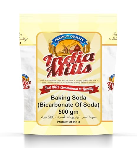 India Mills Baking Soda 500g (Bicarbonate of Soda) | Premium Quality