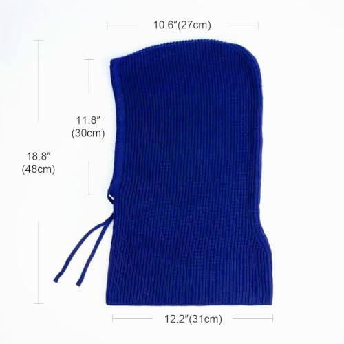 Miniatura 5 de Dreshow Sombreros De Invierno Para Las Mujeres Pasamontañas De Punto Beanie Skull Cap Con Cordón Cálido Sombrero Con Capucha Bufanda