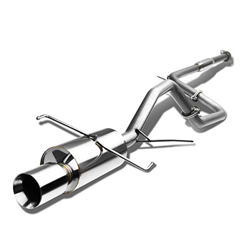 DNA MOTORING CBE-NM00-NRT Stainless Steel Cat Back Exhaust System [Compatible with 00-03 Nissan Maxima]