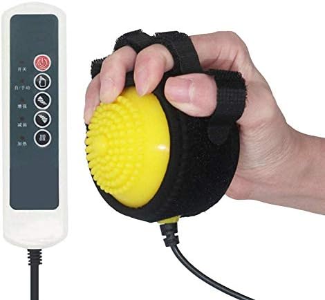 Furlove Electric Hot Compress Stroke Hemiplegia Finger Recovery Equipment Hand Training Electric Fingers Massager 110V-220V Infrared Therapy Finger Passive Training